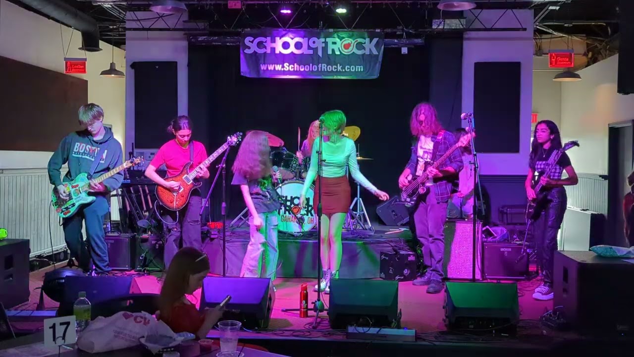 School of Rock Gahanna House Band performance