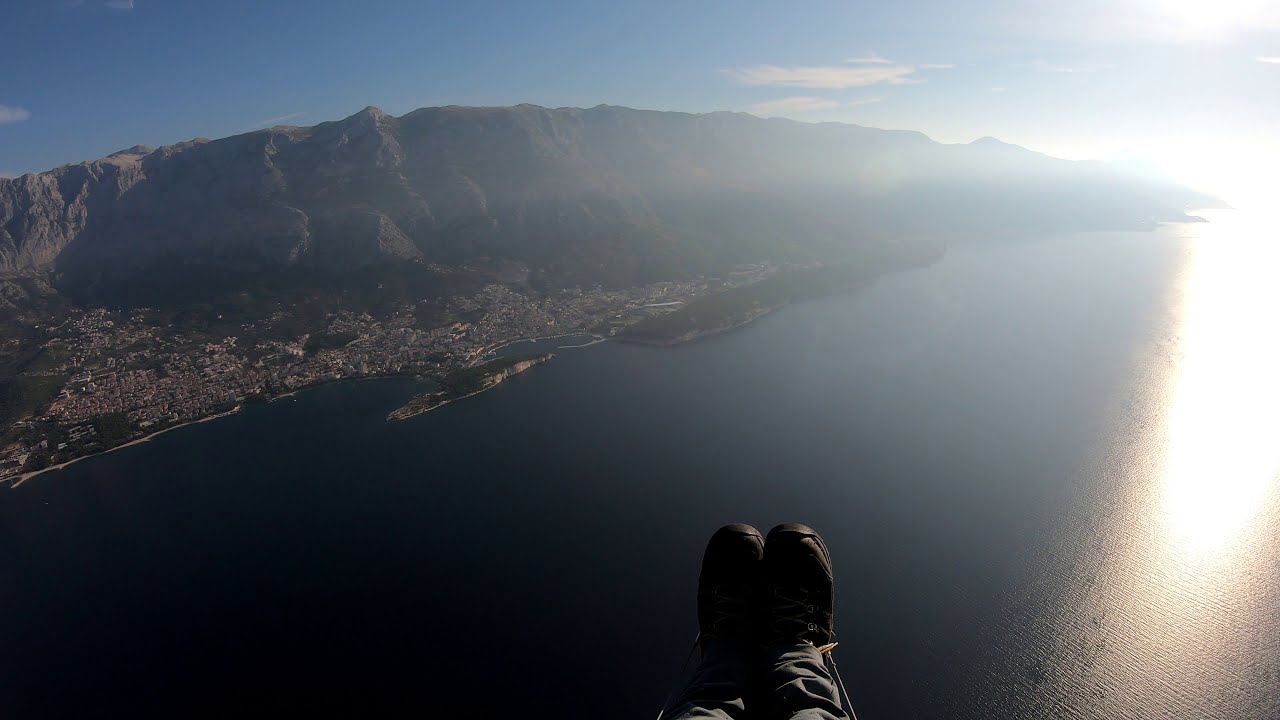 Biokovo - Makarska - paragliding 29. 10. 2019