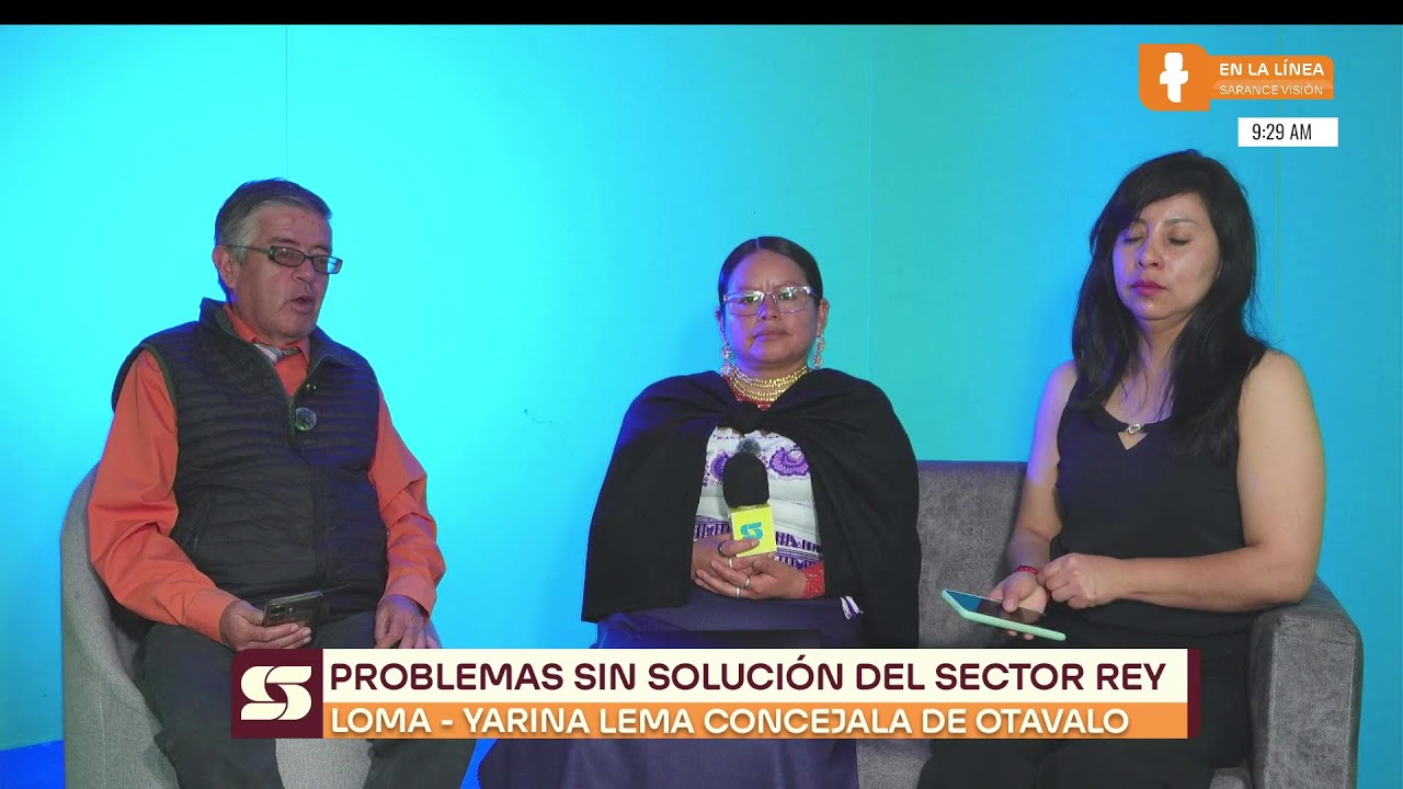 #envivo Problemas sin solución del sector Rey Loma - Yarina Lema: Concejala de Otavalo