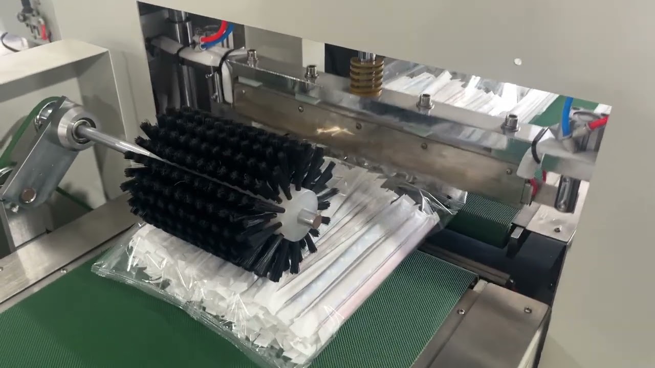 High-Speed Straw Single-Pack Machine | Multi-Packing Machine #strawmachine #strawpackingmachine