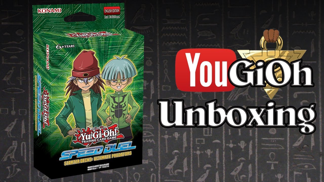 YuGiOh Speed Duel Ultimate Predators Unboxing