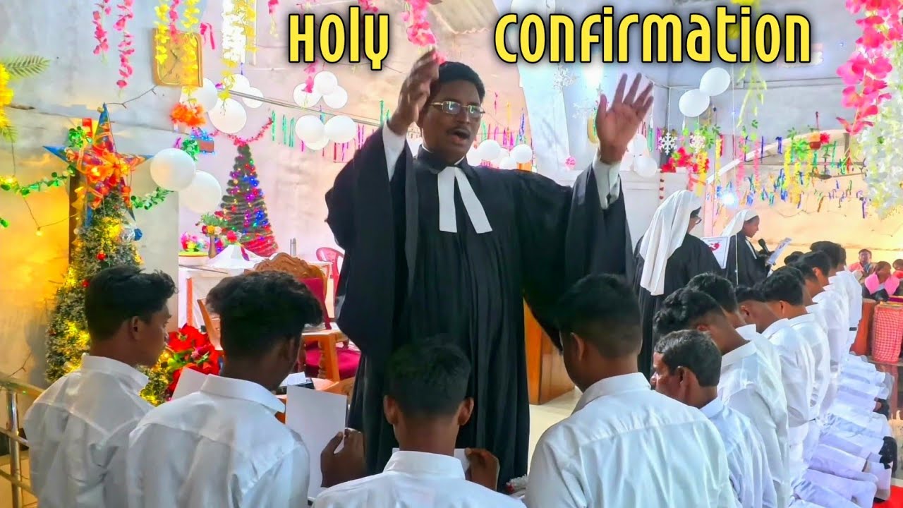 1st time rourkela parish holy confirmation//hathibanda jalda rourkela 