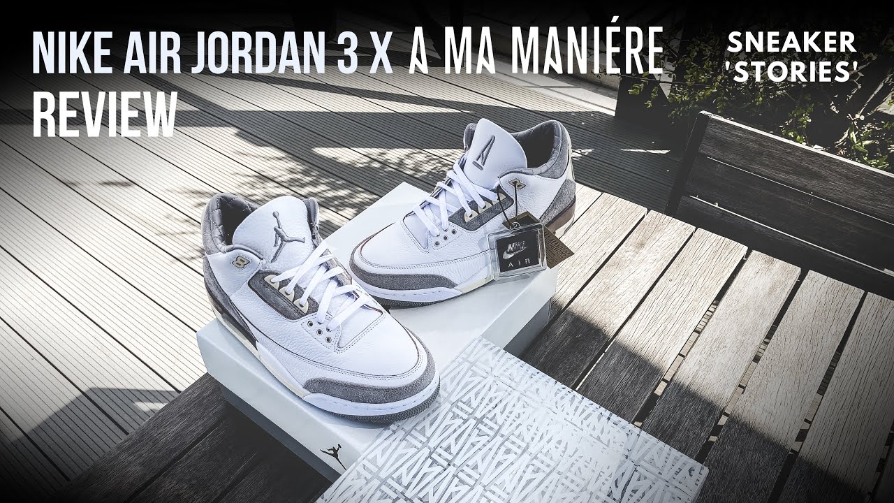 Nike x A Ma Maniere Air Jordan 3 (Review)