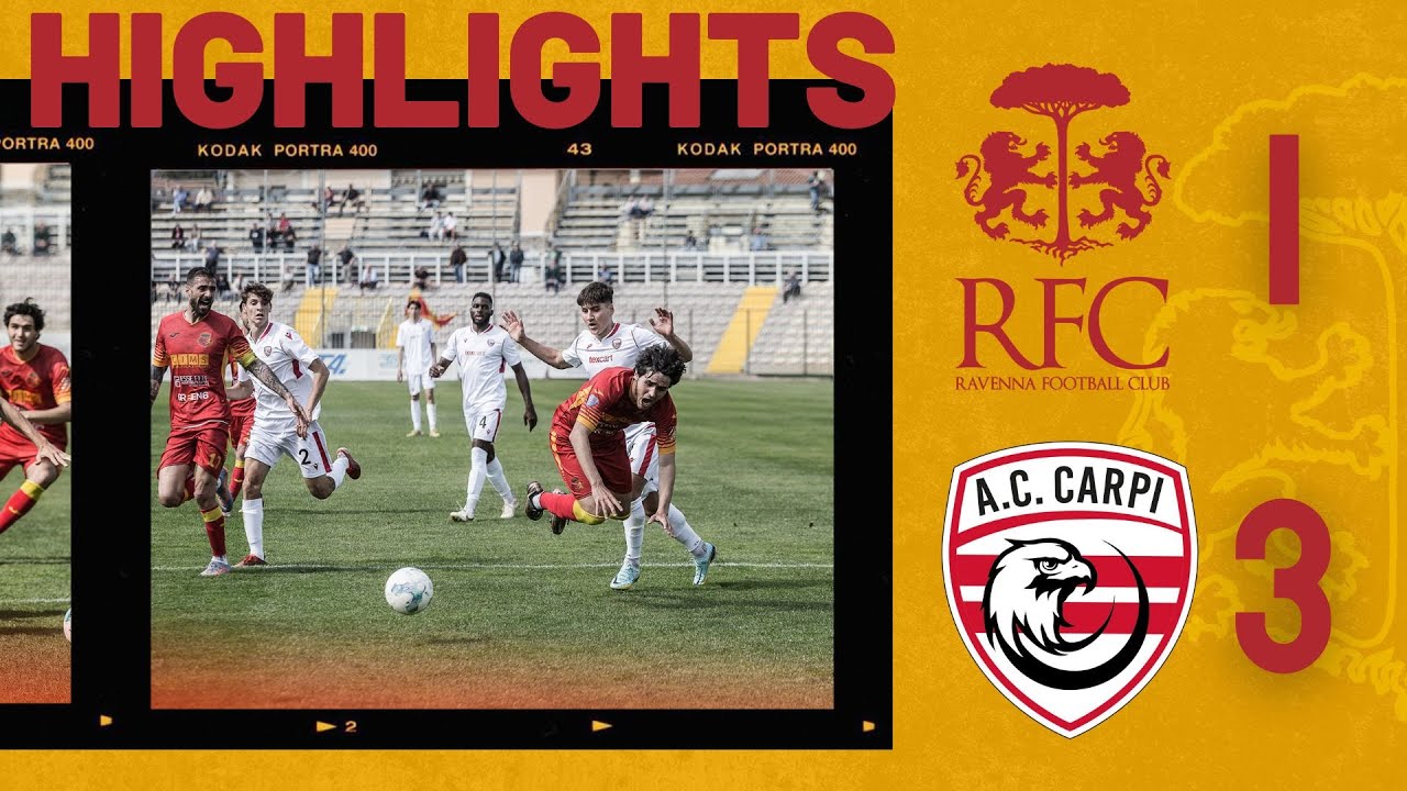 HIGHLIGHTS | Ravenna FC - AC Carpi 1-3