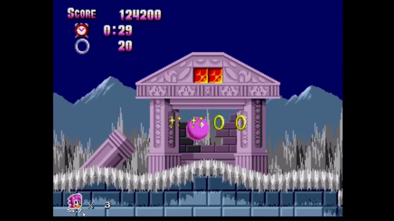 Amy Rose's Island Adventure (Revision_01) speedrun in 6:27 #any #amyrose #sonic #sonic1