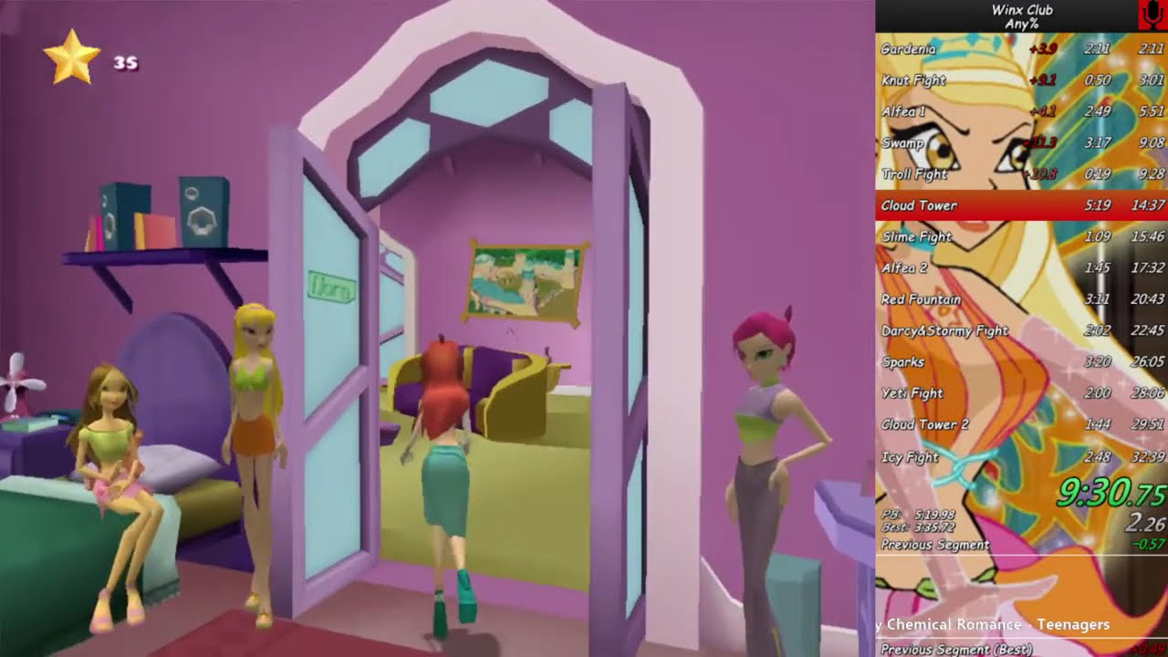 Speedrun Winx Club: Any% - 31:12