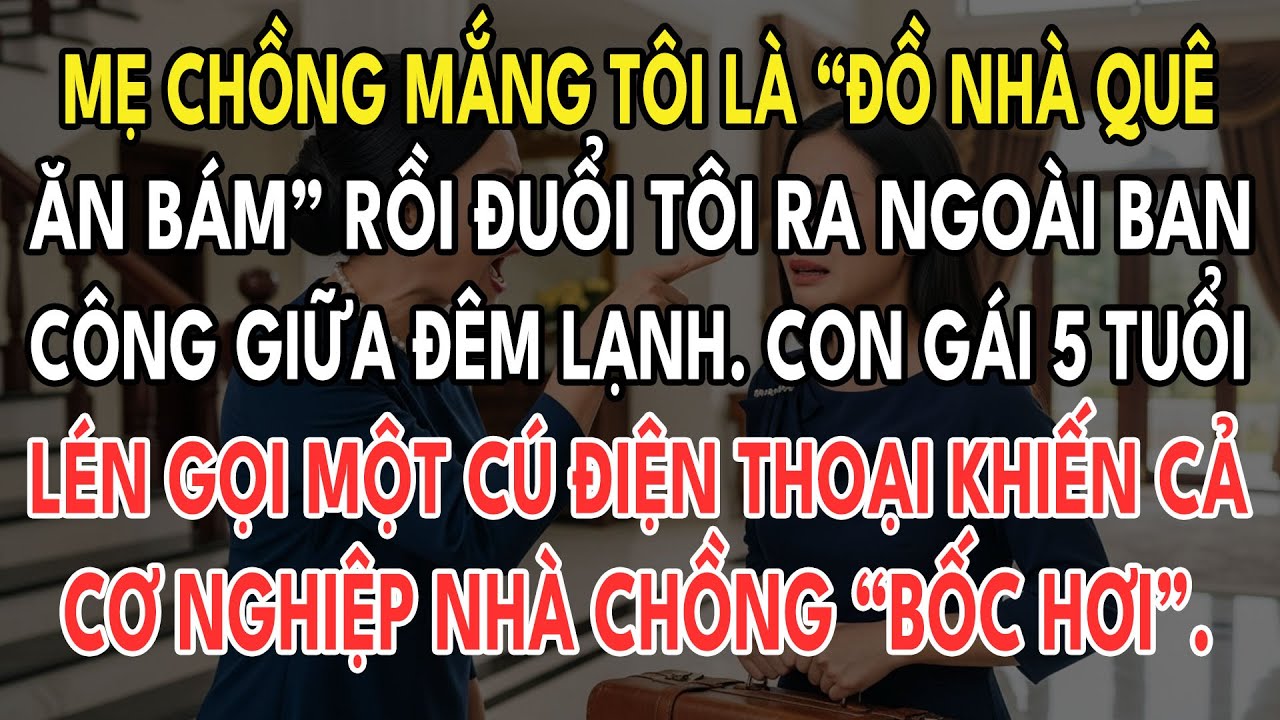 Mẹ Chồng Mắng Tôi Là 