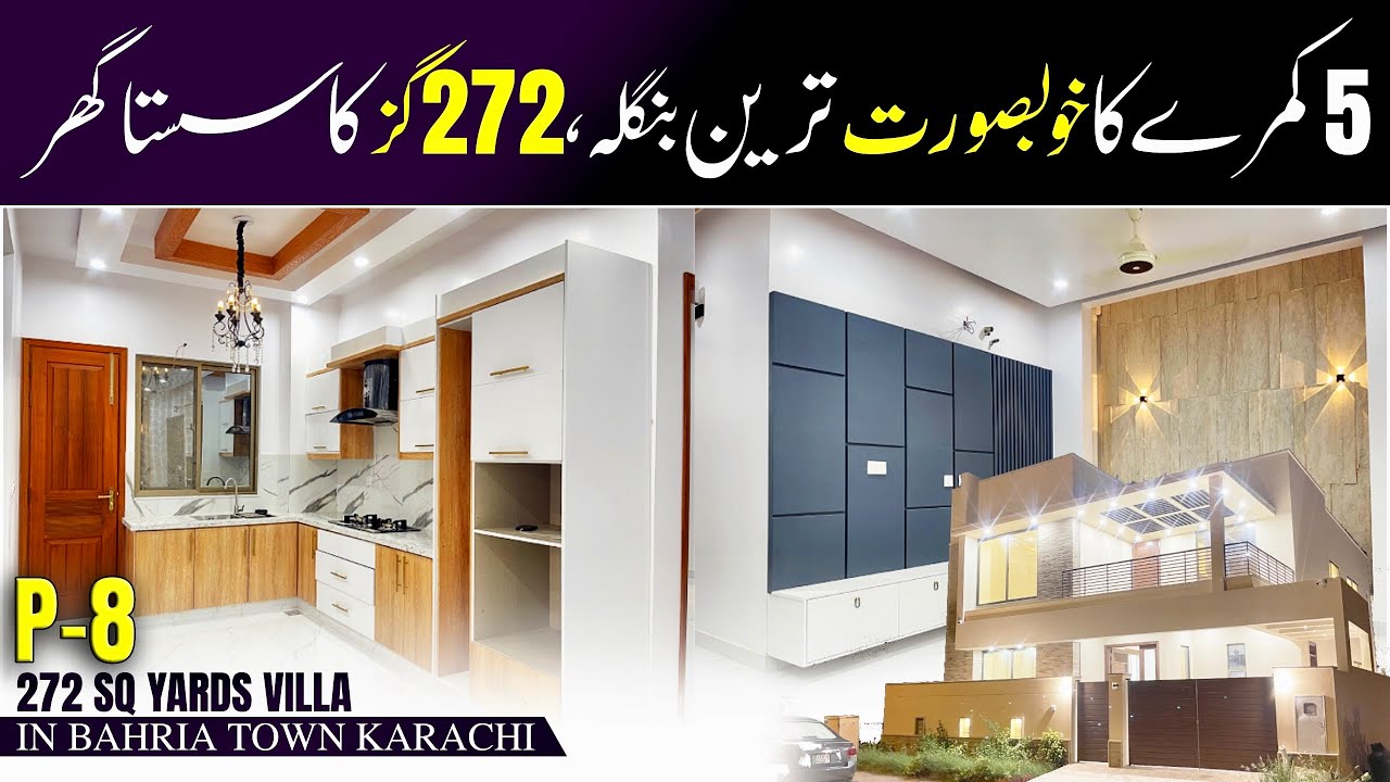 Bahria Town Karachi 272 Sq Yards House | Bahria Town Karachi Precinct 8