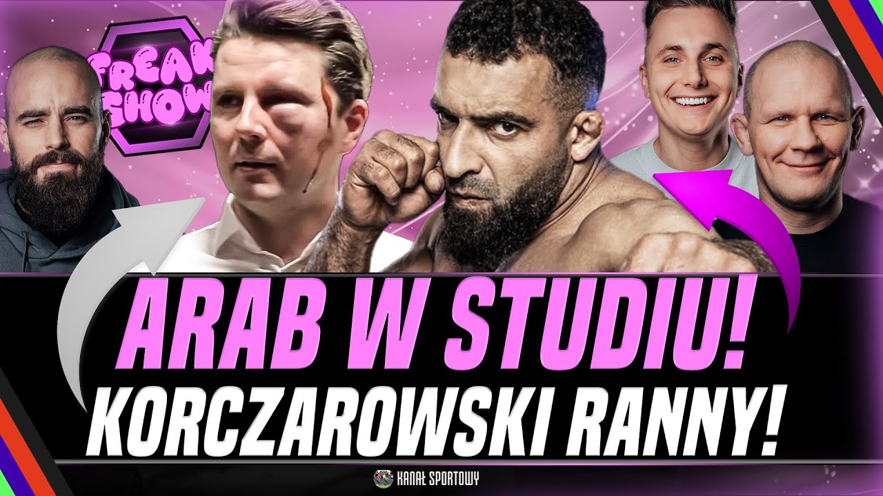 FREAK SHOW! ARAB W STUDIU! KORCZAROWSKI RANNY! TURSKI, MŚCIWUJEWSKI I PASTERNAK ZAPRASZAJĄ!