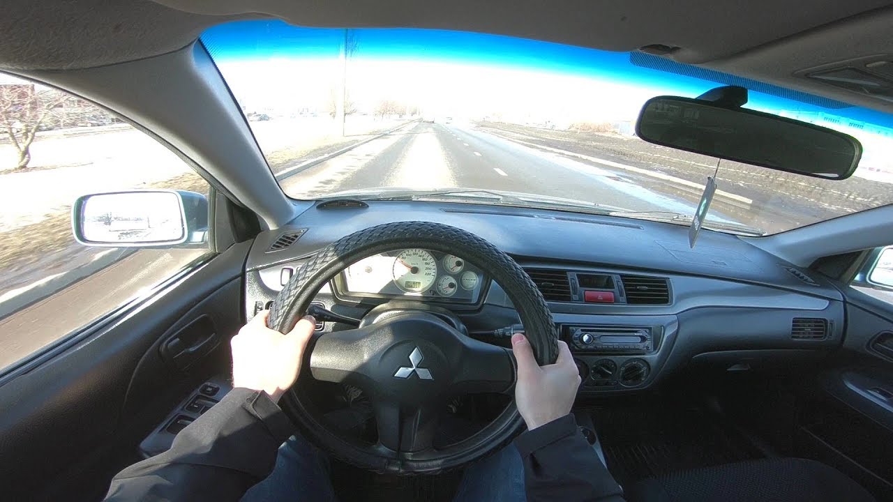 2006 Mitsubishi Lancer 1.6L (98HP) POV TEST DRIVE