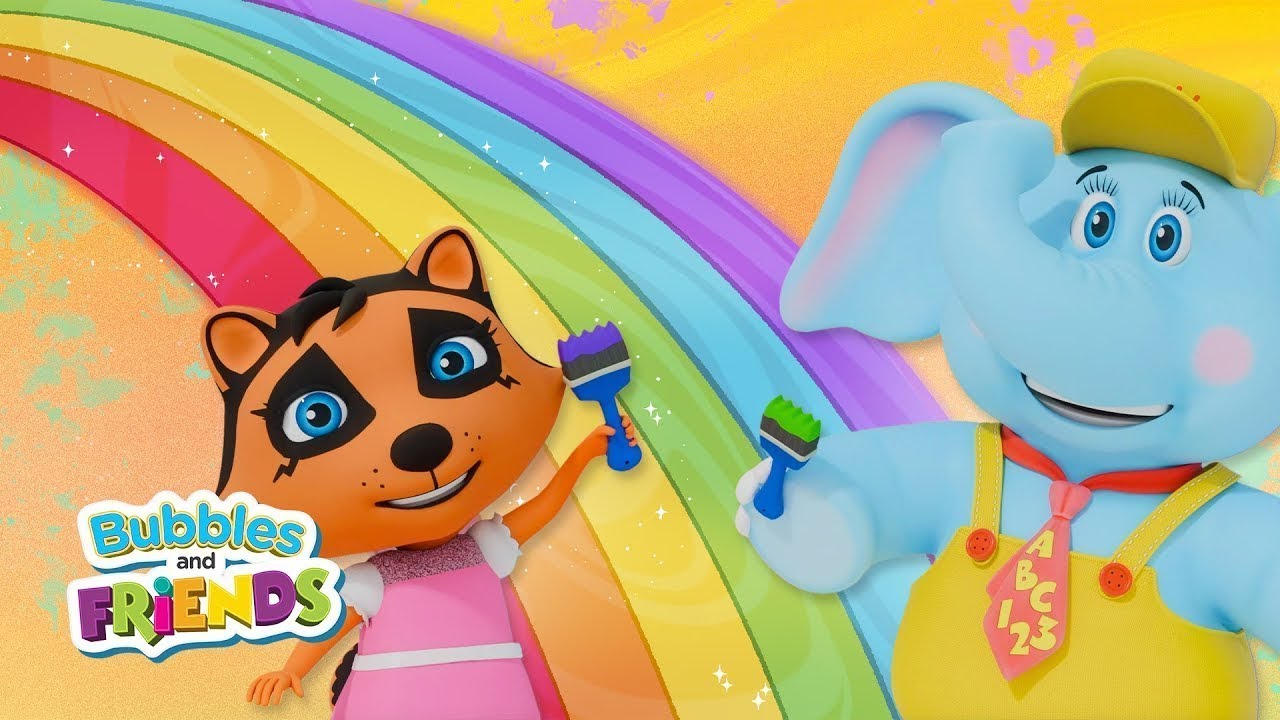 Decision Making as a Team | Painting & compromise for kids| Bubbles and Friends Full Episode & Song