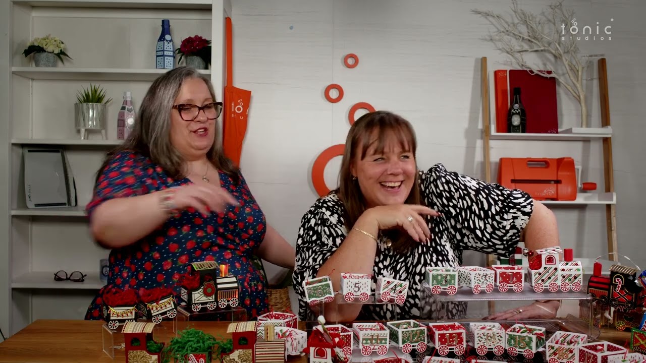 Karen & Jodie Introduce our Train & Carriage die set