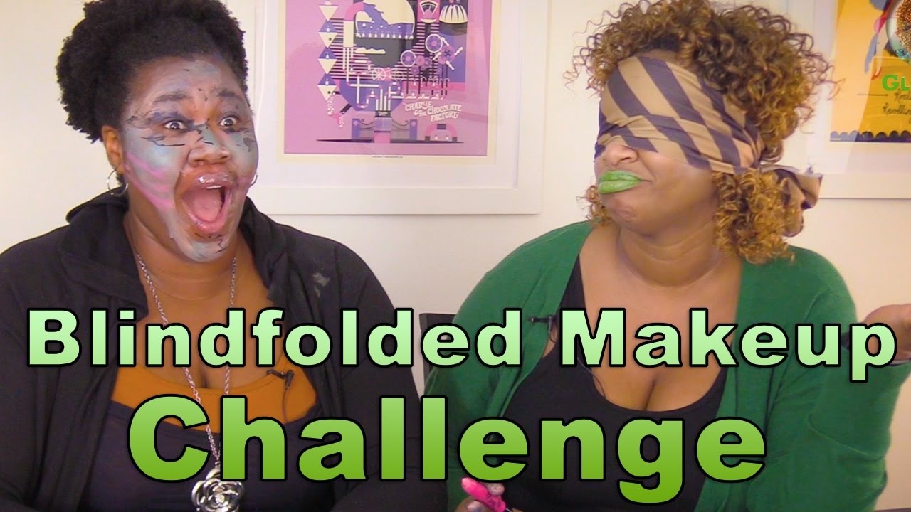 Blindfolded Makeup Challenge! - with GloZell