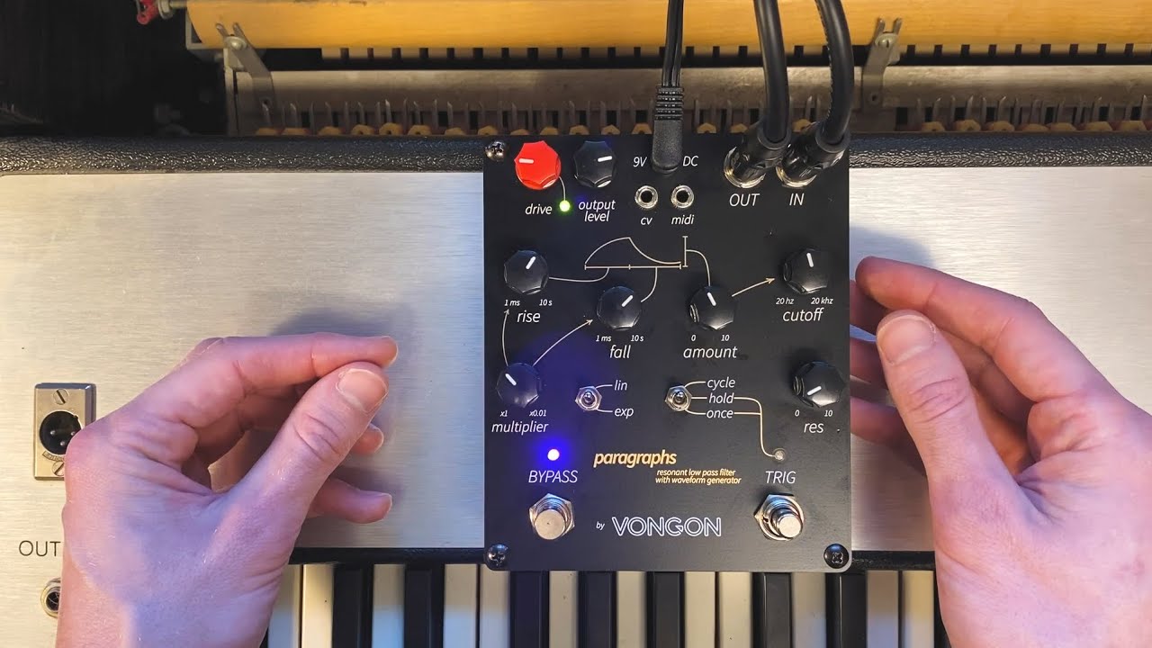 VONGON PARAGRAPHS with Electric Guitar
