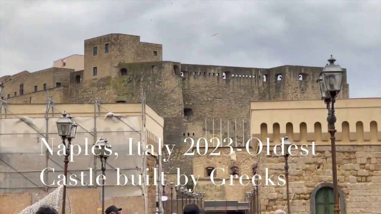 Castel Dell' Ovo.  Egg Castle, Napolis, Italy. A short video showing our visit.