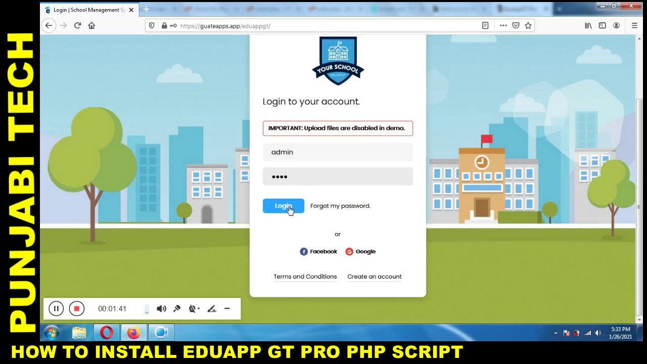 Installation Eduapp pro for Schools/Collages | with purchasing activation code | #Punjabi tech |