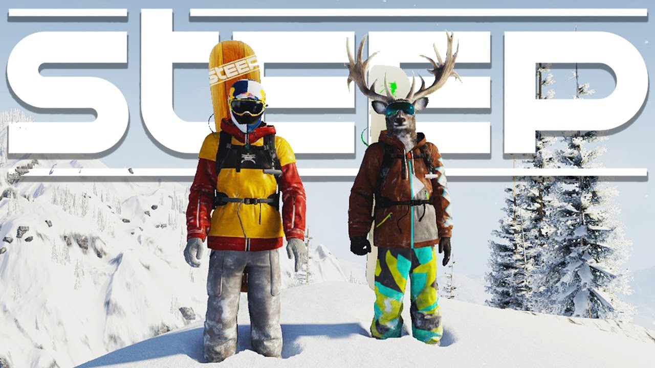 Steep Gameplay - Bombing the Mountain with Blitz! - Let's Play Steep
