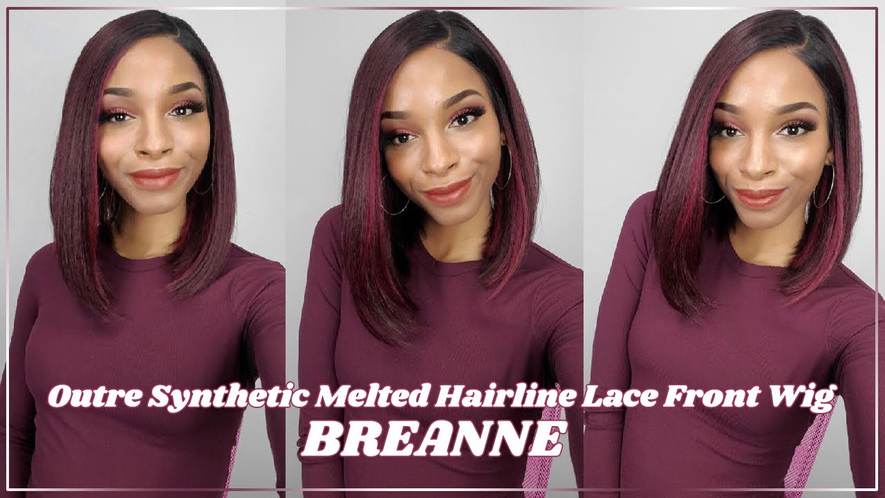 Glamourtress | Outre Synthetic Melted Hairline Lace Front Wig - BREANNE