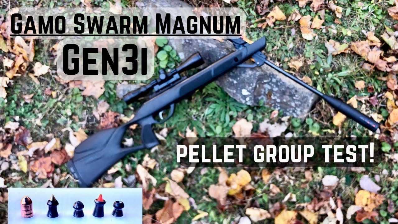 5 different pellets...5 shot groups...which pellet works best for the Gamo Gen3i?