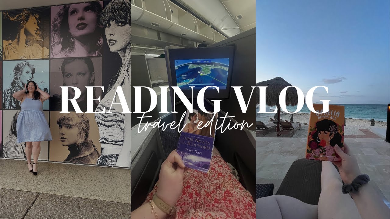 summer reads for the beach | reading vlog 009 (cc)