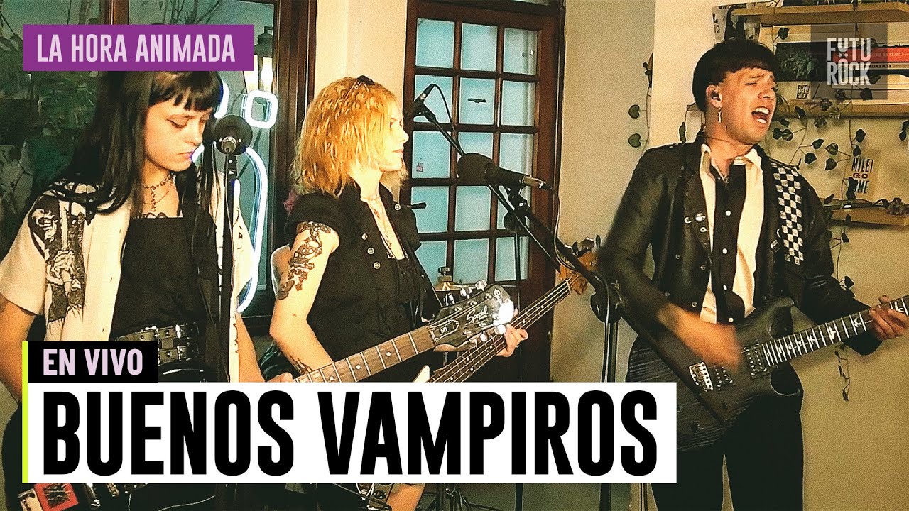 BUENOS VAMPIROS en EL PATIO | en LA HORA ANIMADA