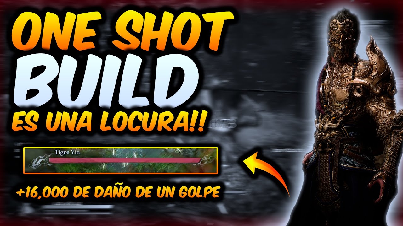ONE SHOT BUILD +16K DE DAÑO POR GOLPE en BLACK MYTH WUKONG | DERROTA LOS JEFES DE UN SOLO GOLPE