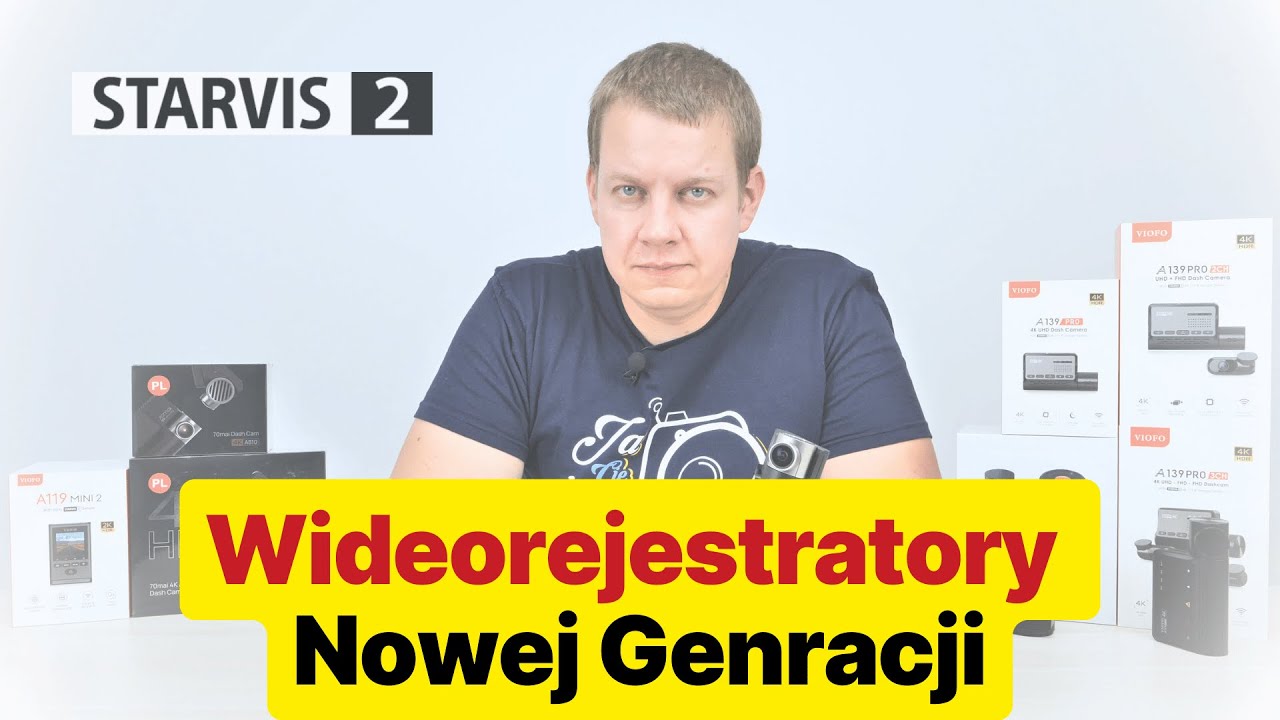Wideorejestratory NOWEJ GENERACJI: 70mai A810, VANTRUE N4 PRO, VIOFO A139 PRO i A119 MINI 2