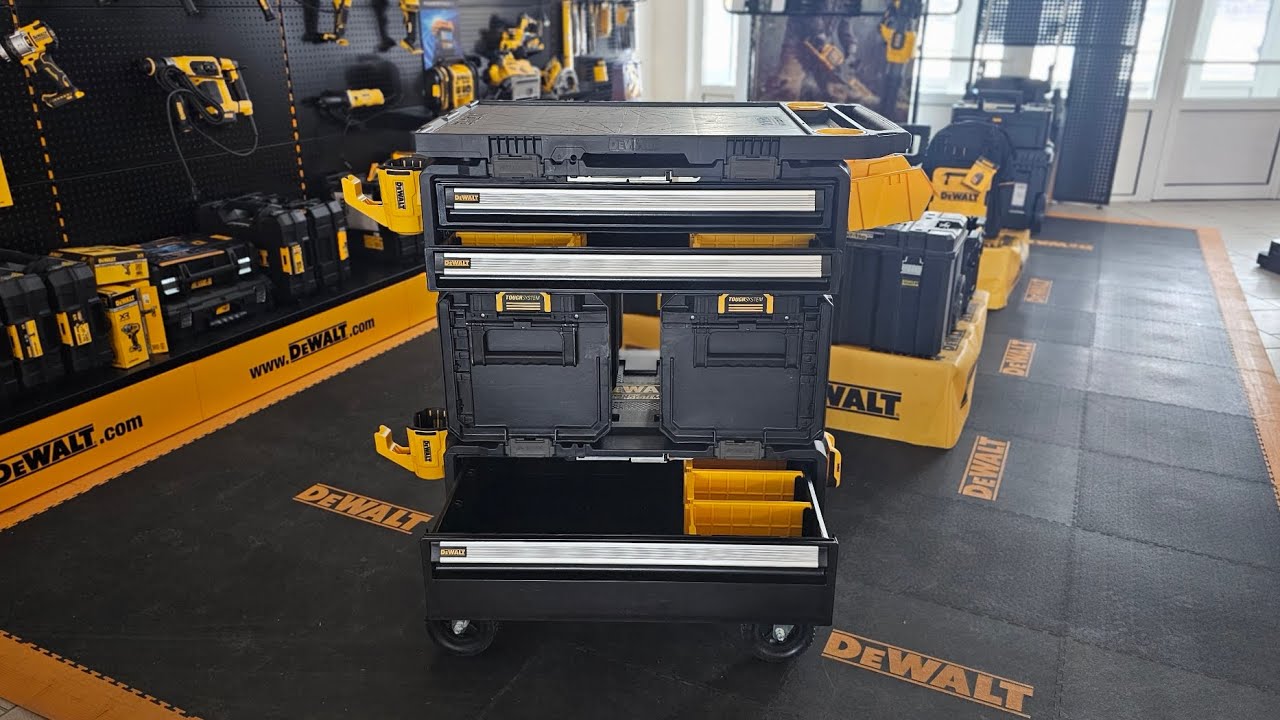 DeWALT TOUGHSYSTEM 2.0 DXL – modulární úložný systém v praxi