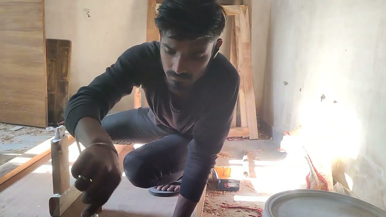 How to make a wooden window /लकड़ी का खिड़की बनाने का आसान तरीका