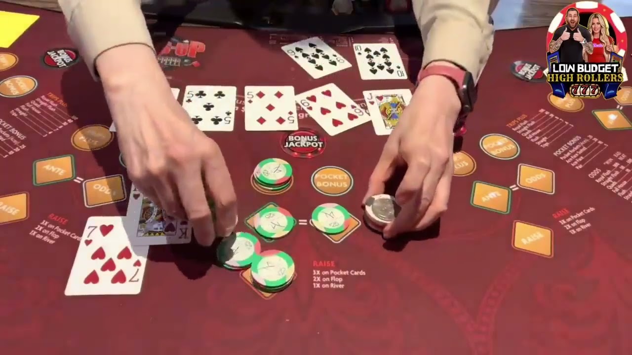 MAX BETS BLIND ON HEADS UP HOLDEM!