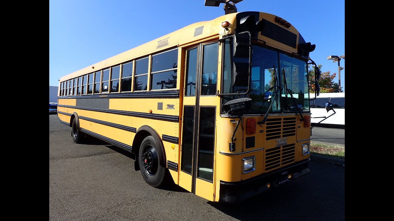 Northwest Bus Sales Used 1998 Thomas Saf T Liner 84 Passengers School Bus - S62258