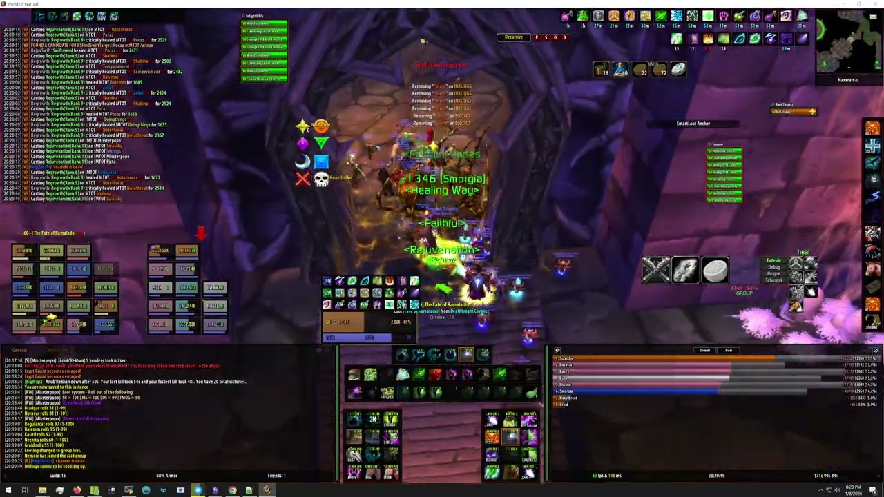 The Pond Naxx Raid 2026 01 08
