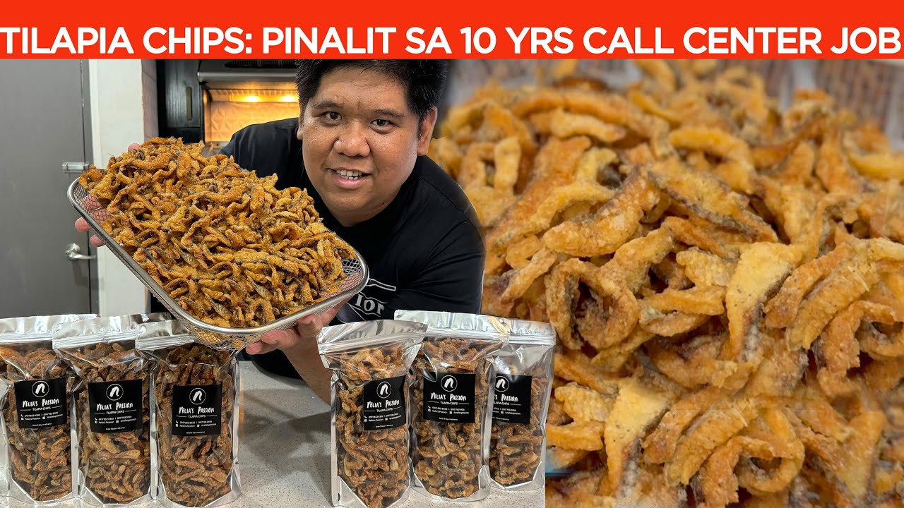 TILAPIA CHIPS, 12K in 1 DAY. Pwede ko na i-stop ang call center job ko (W/ RECIPE)