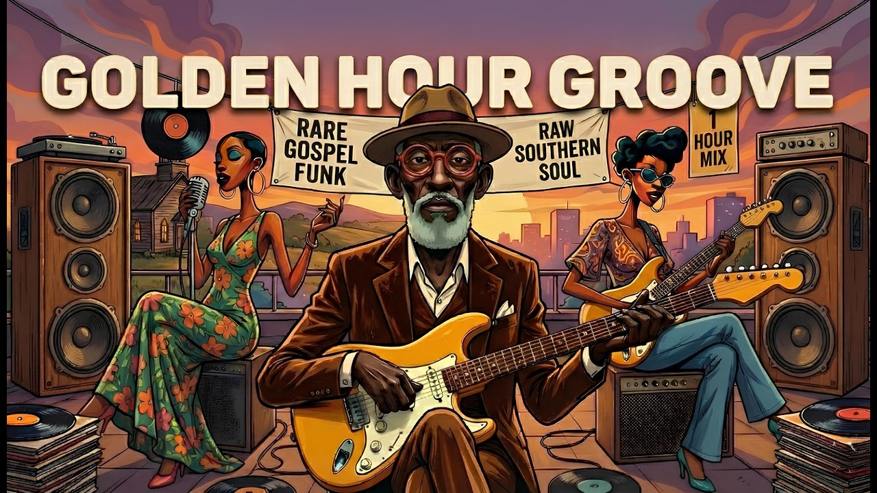 GOLDEN HOUR GROOVE 🕊️ Rare 70s Gospel Funk & Raw Soul (Lost Tapes Vol. 2)