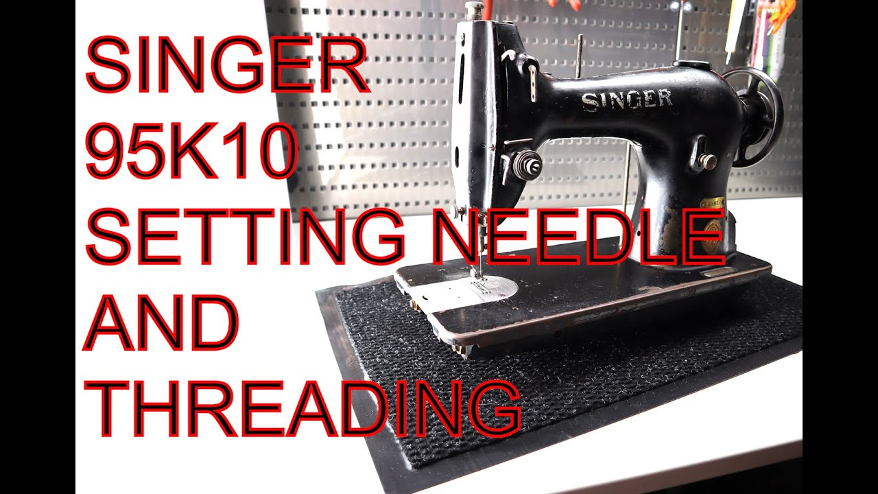 Singer 95-10 (95K10) threading manual FAST GUIDE