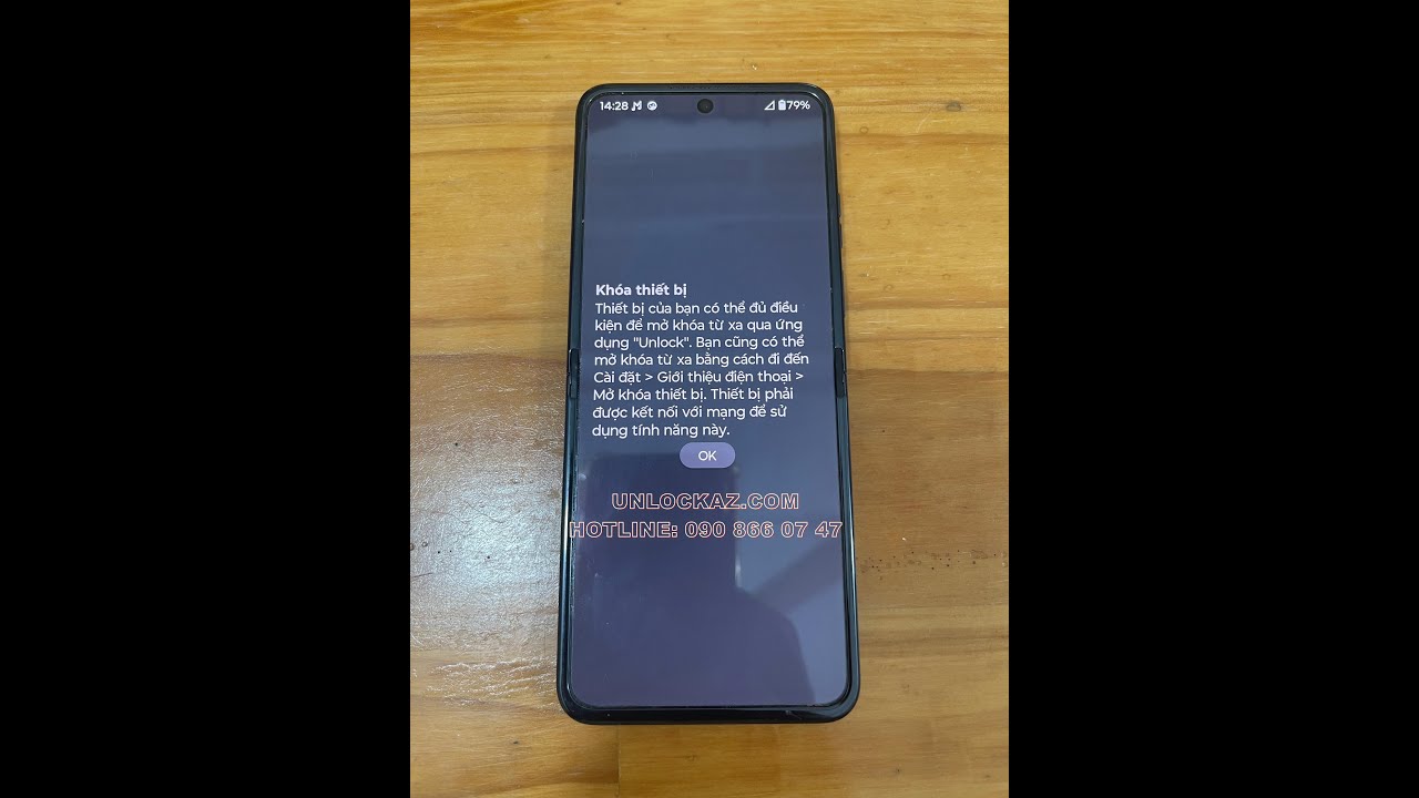 Unlock Motorola Razr 2025 'T-Mobile' thành công 100%