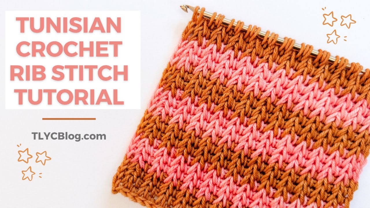IT LOOKS JUST LIKE KNITTING! Tunisian Crochet Rib Stitch (aka Saloniki Stitch) TUTORIAL! 🤯