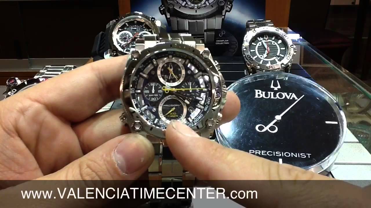 Bulova Precisionist Chronograph watch review by Valencia Time Center