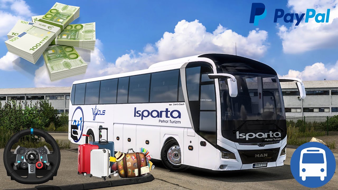 Euro Truck Simulator 2 - MAN Lion's Coach 2017 - Logitech G29