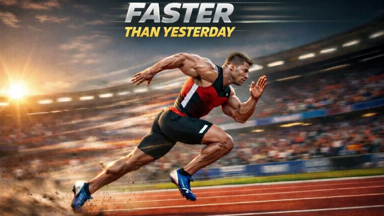 Faster Than Yesterday (Man's sport motivation, Eurodisco, Italodisco)