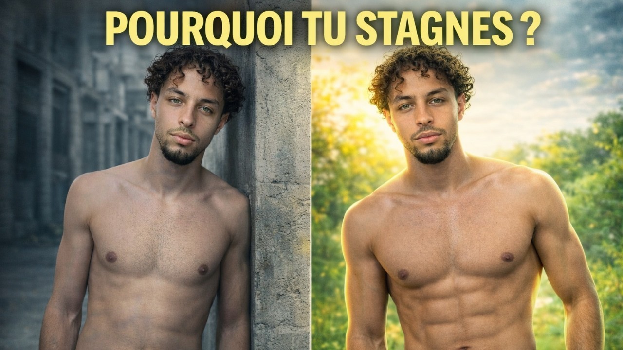 Tu t’entraînes, tu manges “bien”… alors pourquoi tu n’es pas sec ? (Explication complète)