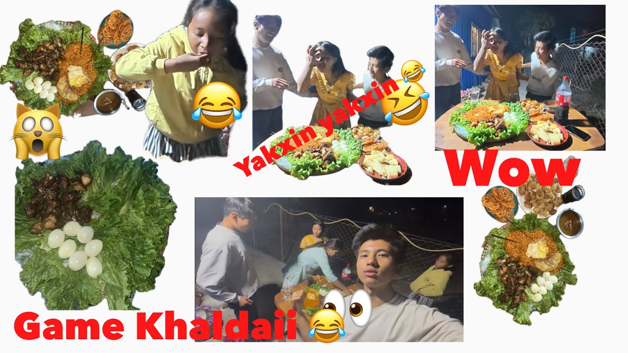New Game khaldai 😂 tarw khanu chaii sakiyana 😂