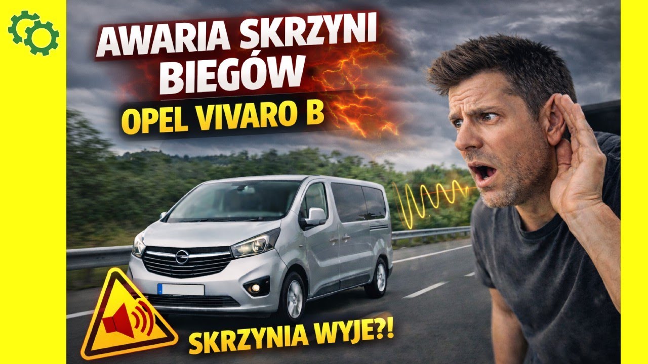 OPEL VIVARO B 1.6 CDTI: awaria skrzyni PF6050