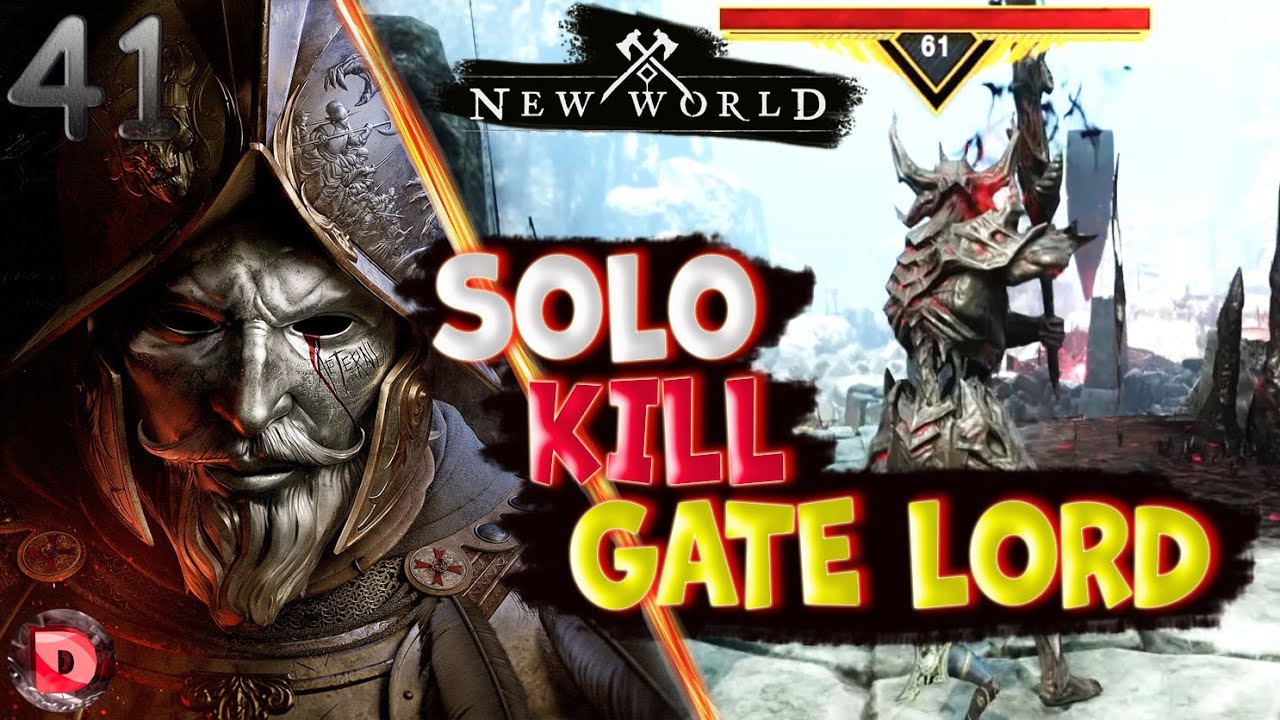 NEW WORLD SOLO KILL Gate Lord Caminus