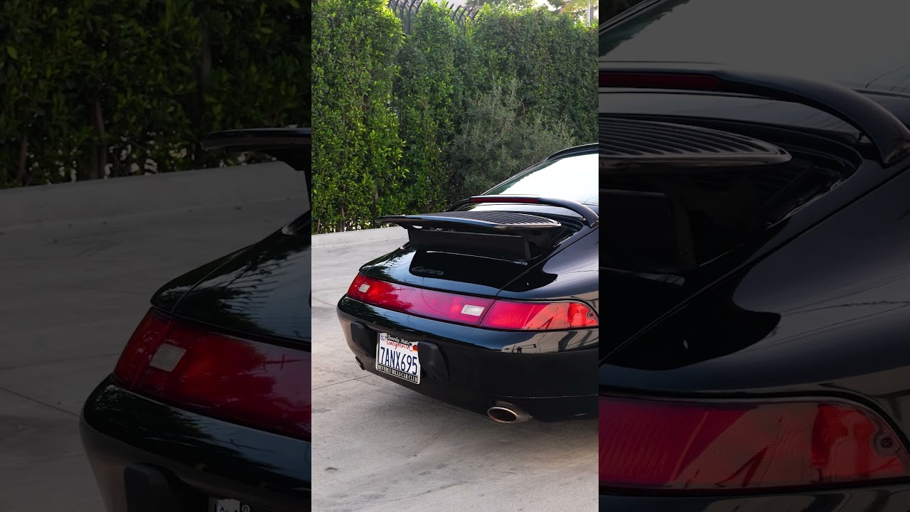 1995 Porsche 993 Carrera. 