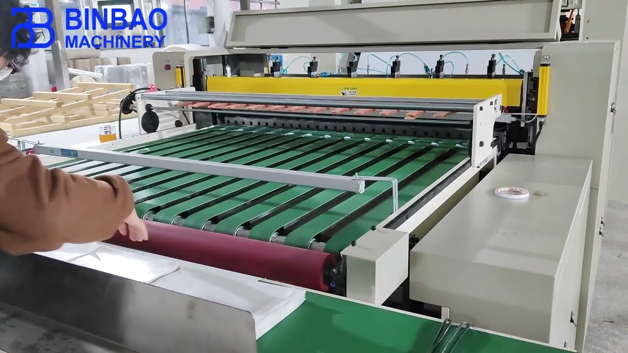 Low GSM Paper Roll Sheeter Cutter Machine for Food Wrapper