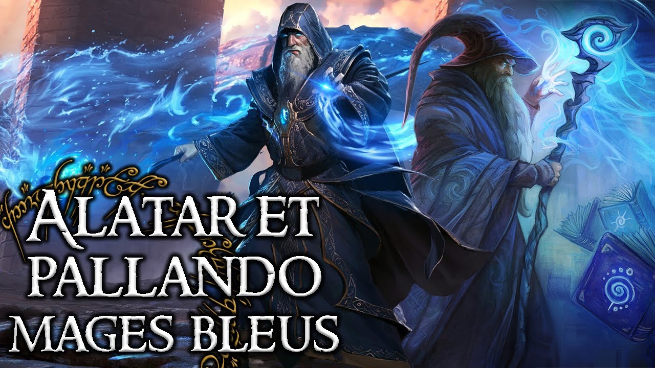 ALATAR et PALLANDO : l'étrange histoire des MAGES BLEUS - Lore Of The Rings