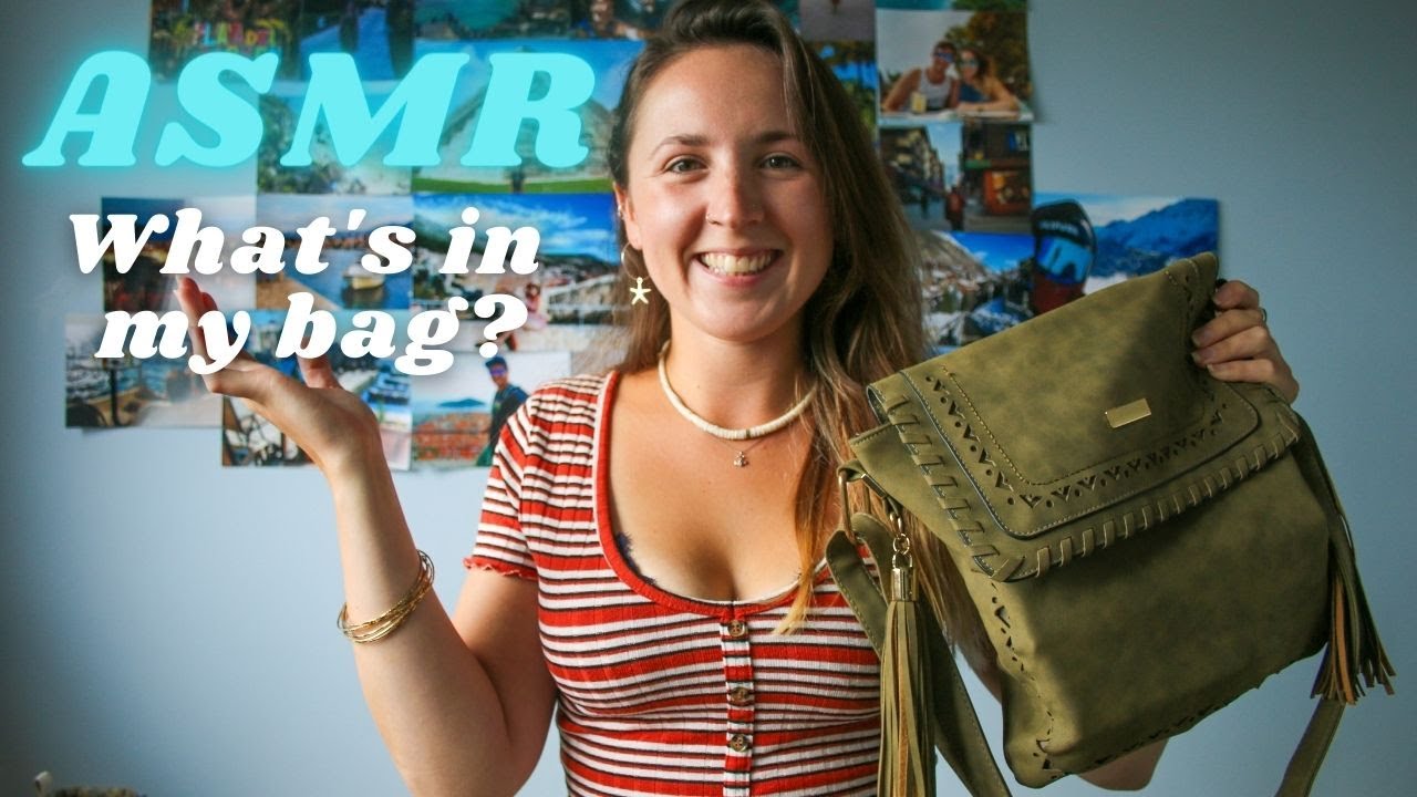 ASMR // What's in my bag?