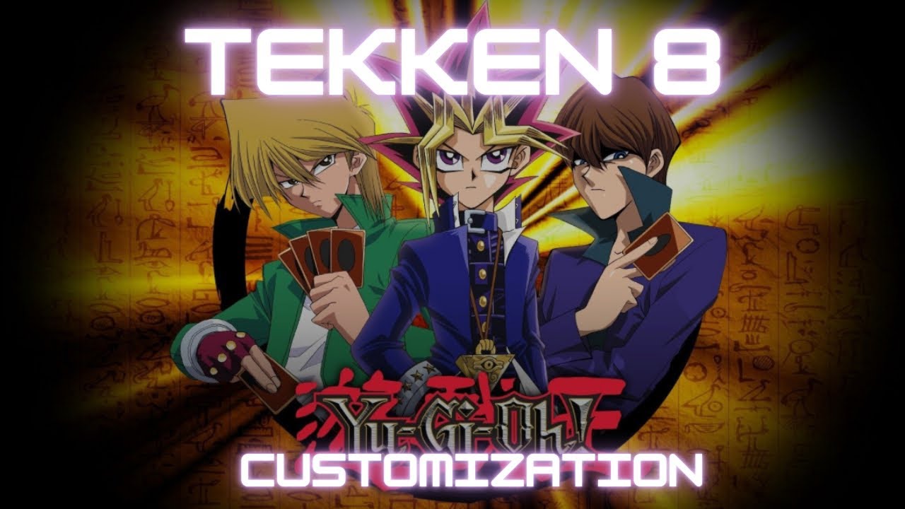 Yu-gi-oh in tekken 8 customizations #tekken8customization #tekken8 #yugioh #cartoonnetwork #anime 