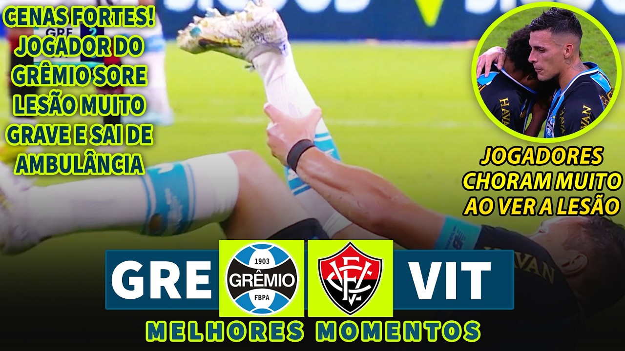 CENAS FORTES! LESÃO GRAVÍSSIMA DEIXA OS JOGADORES SEM CONDIÇÕES DE TERMINAR A PARTIDA!